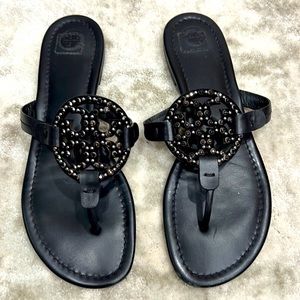 Tory Burch Embellished Miller Sandals